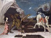 Paolo Ucello Saint George,the Princess and the Dragon oil painting artist